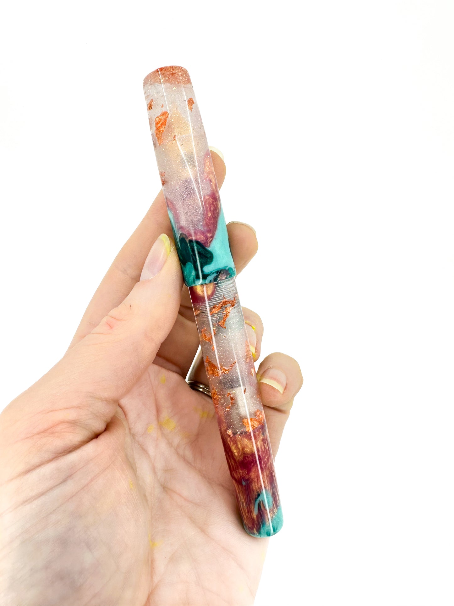 Copper Patina Fountain Pen: 3