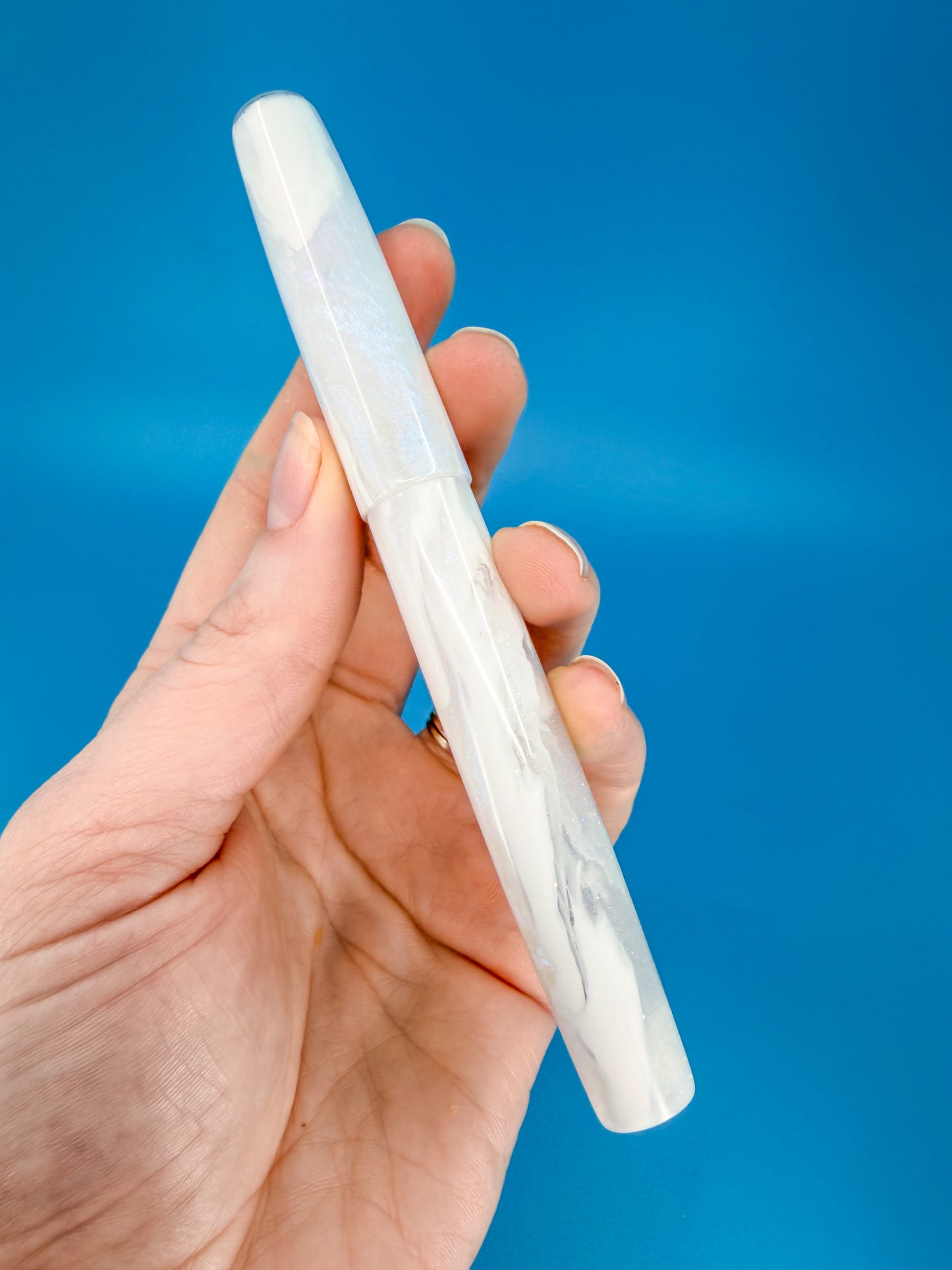 Cloud Dancer 2026 Fountain Pen with Cap Inlay I2