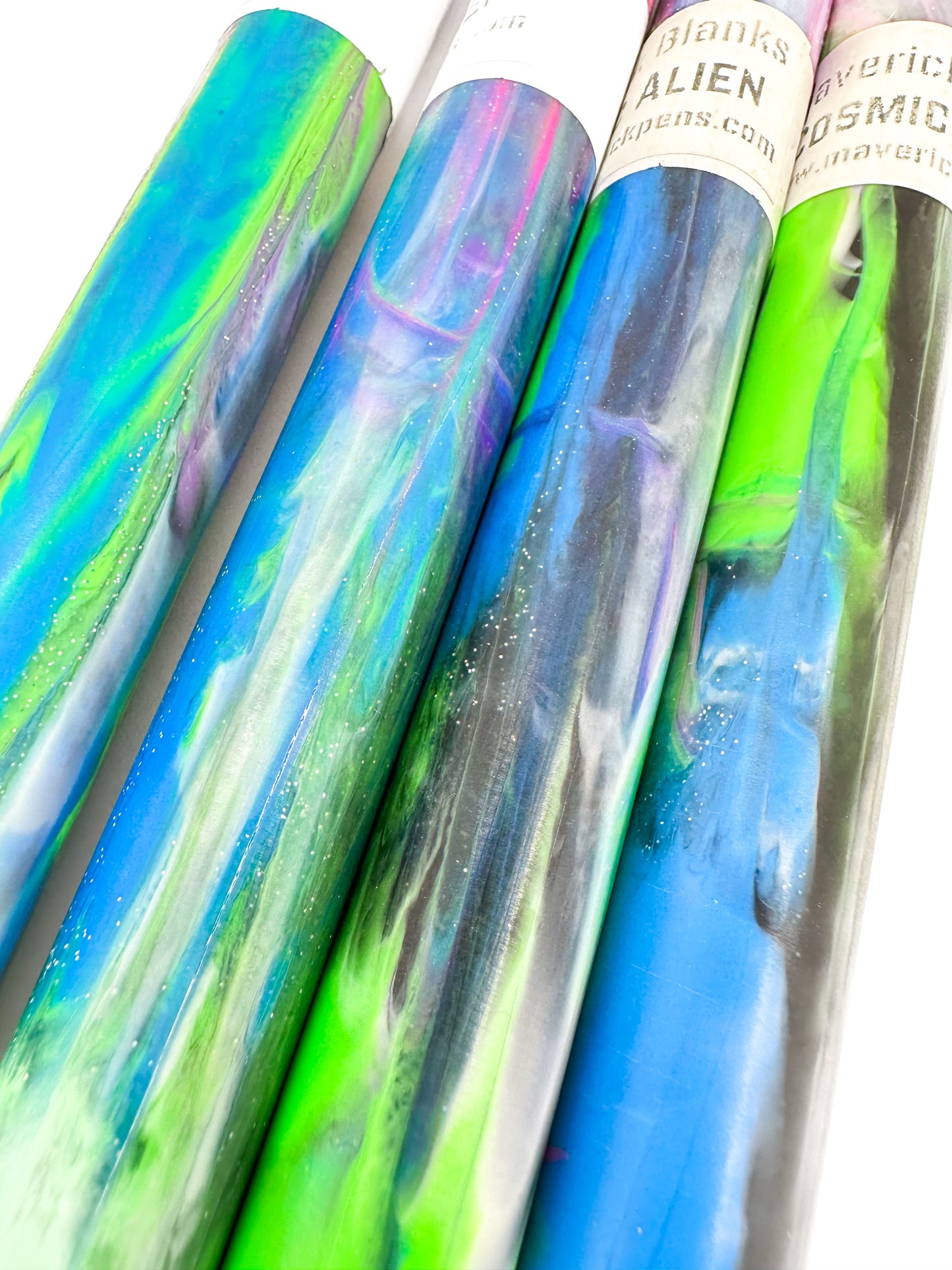 Cosmic Alien Bespoke Pen Blank