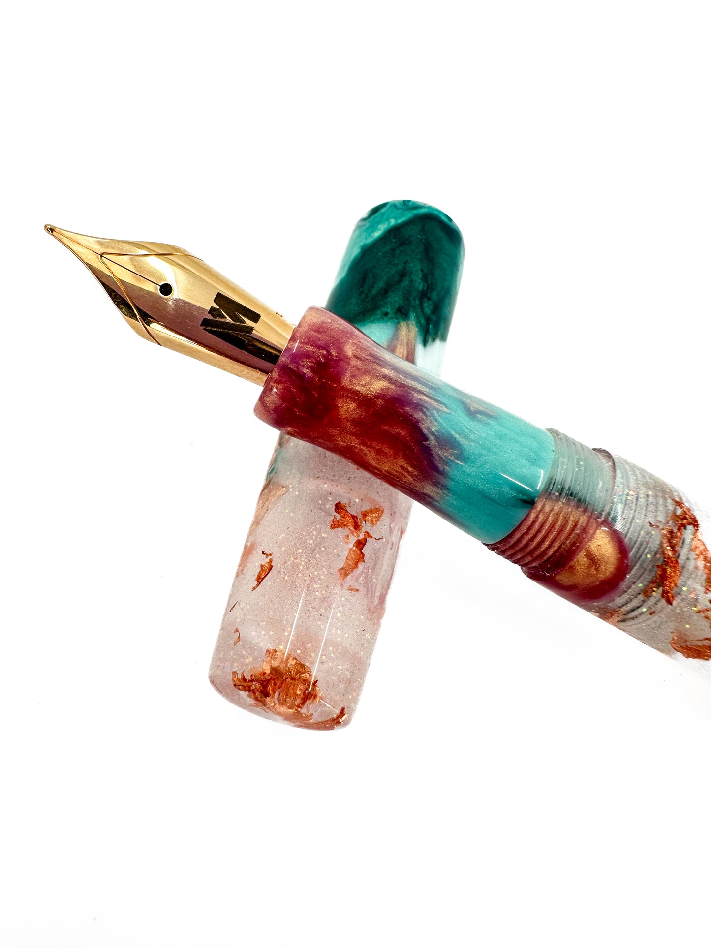 Copper Patina Fountain Pen: 3