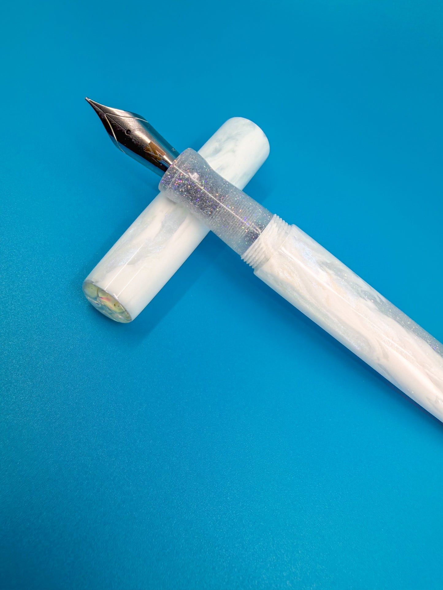 Cloud Dancer 2026 Fountain Pen with Cap Inlay I1