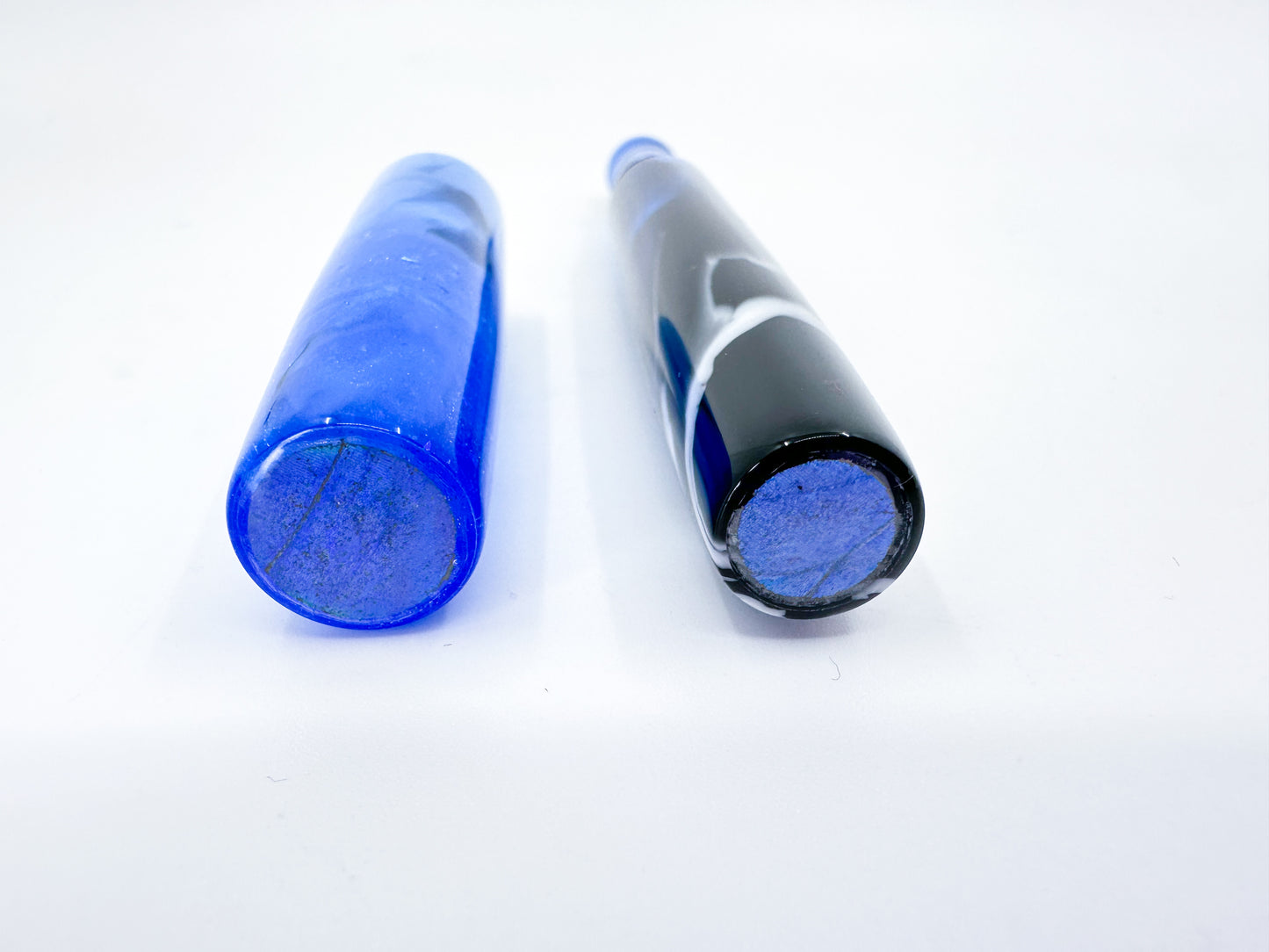 Blue Morpho Butterfly Fountain Pen with Cap and Body Real Wing Inlay