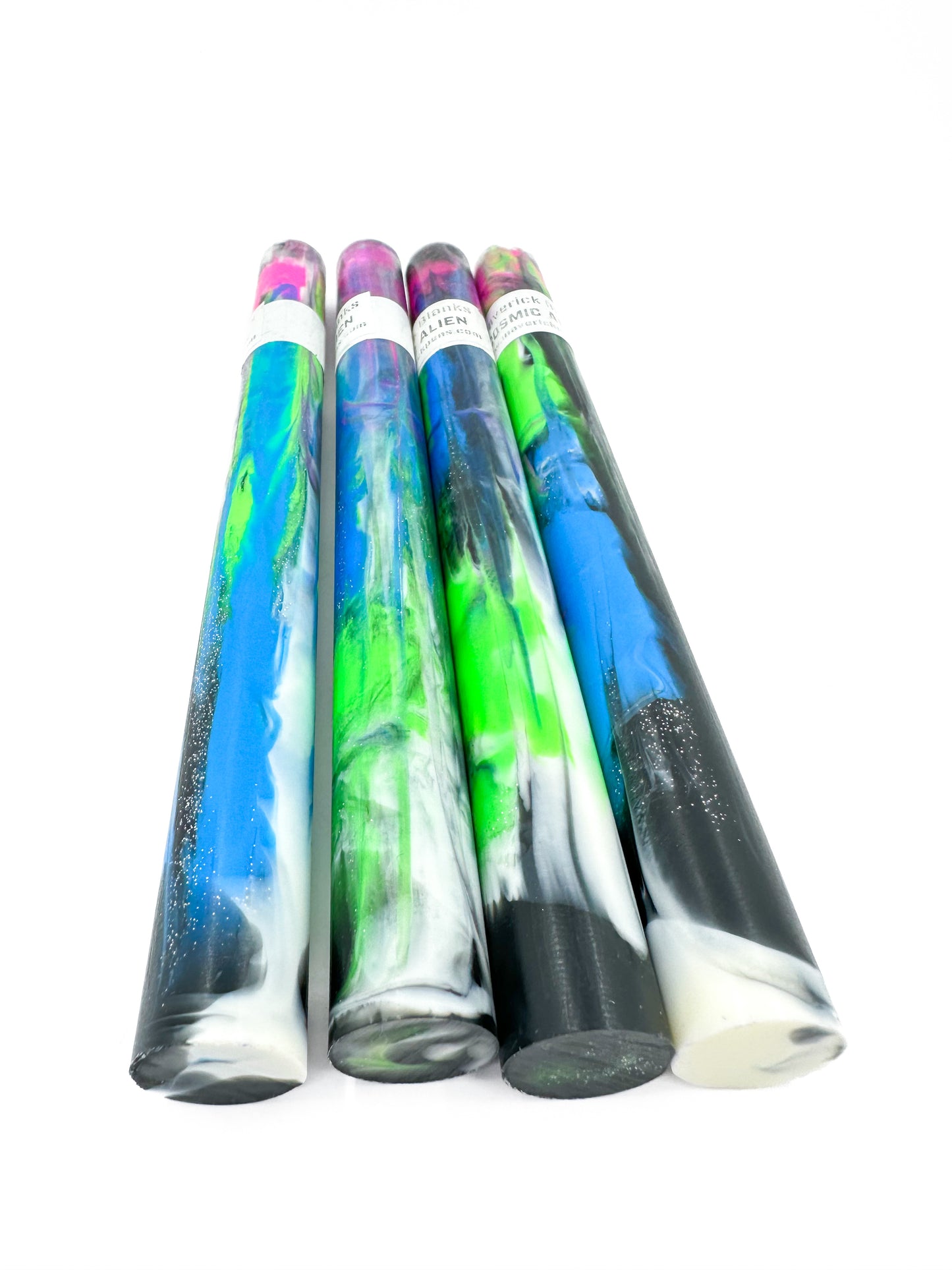 Cosmic Alien Bespoke Pen Blank