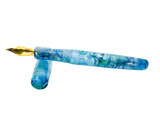 Blue Ribbons Fountain Pen