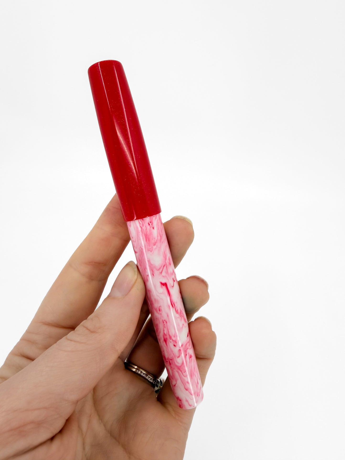 Peppermint Swirl Fountain Pen: B8
