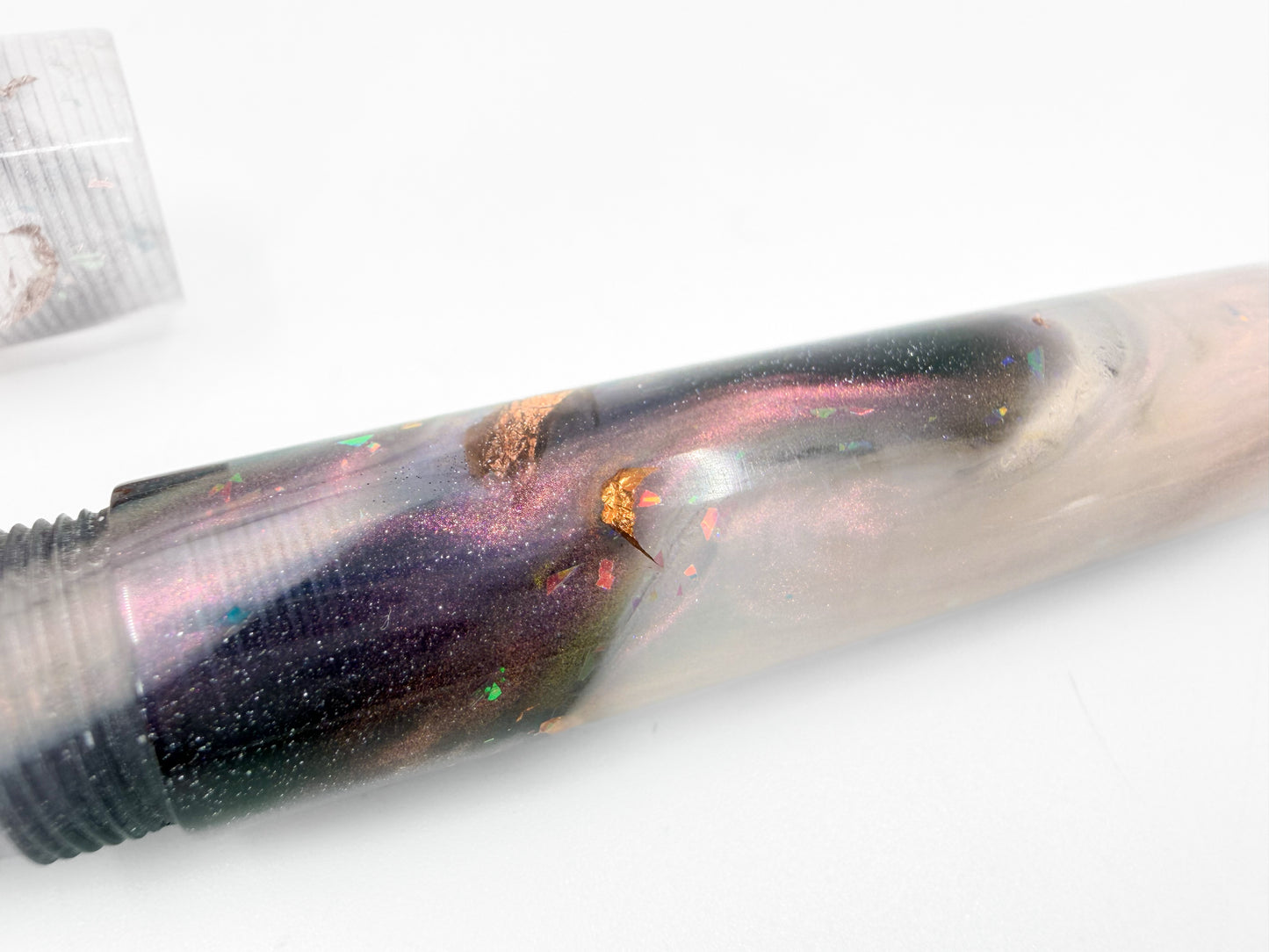 Copper &  Obsidian Fountain Pen: B2