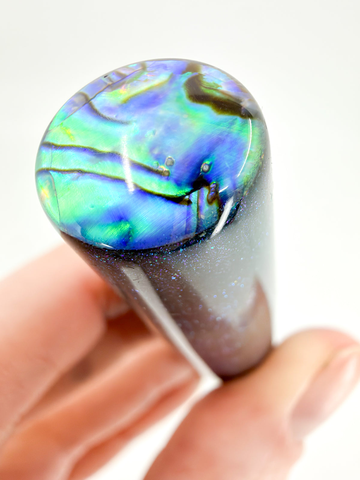 San Francisco Bay Fountain Pen with Abalone Shell Cap Inlay