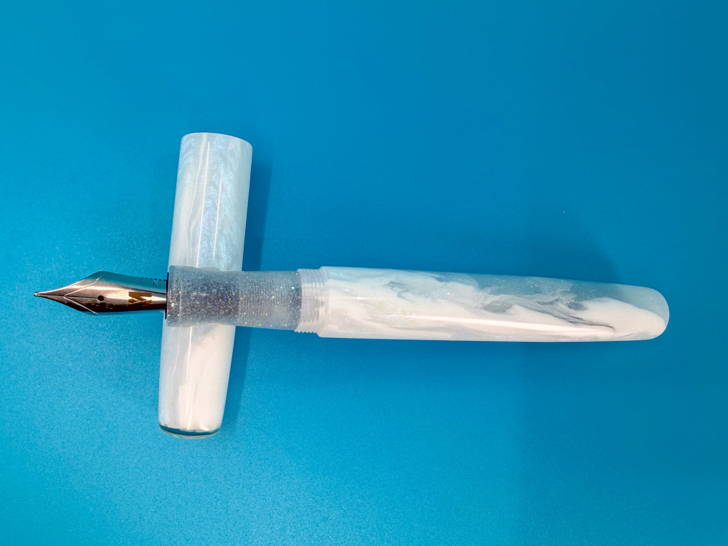 Cloud Dancer 2026 Fountain Pen with Cap Inlay I2