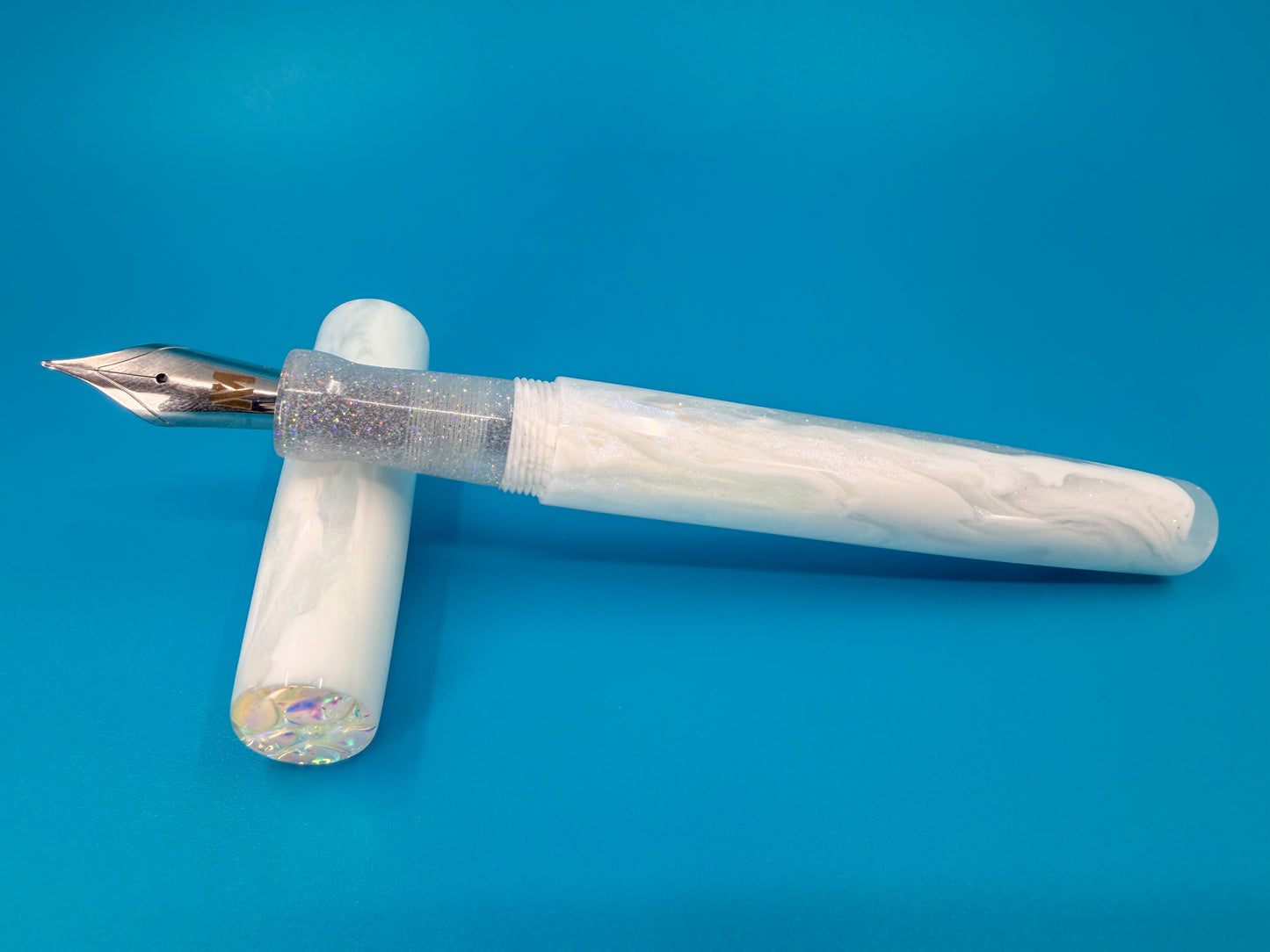 Cloud Dancer 2026 Fountain Pen with Cap Inlay I1