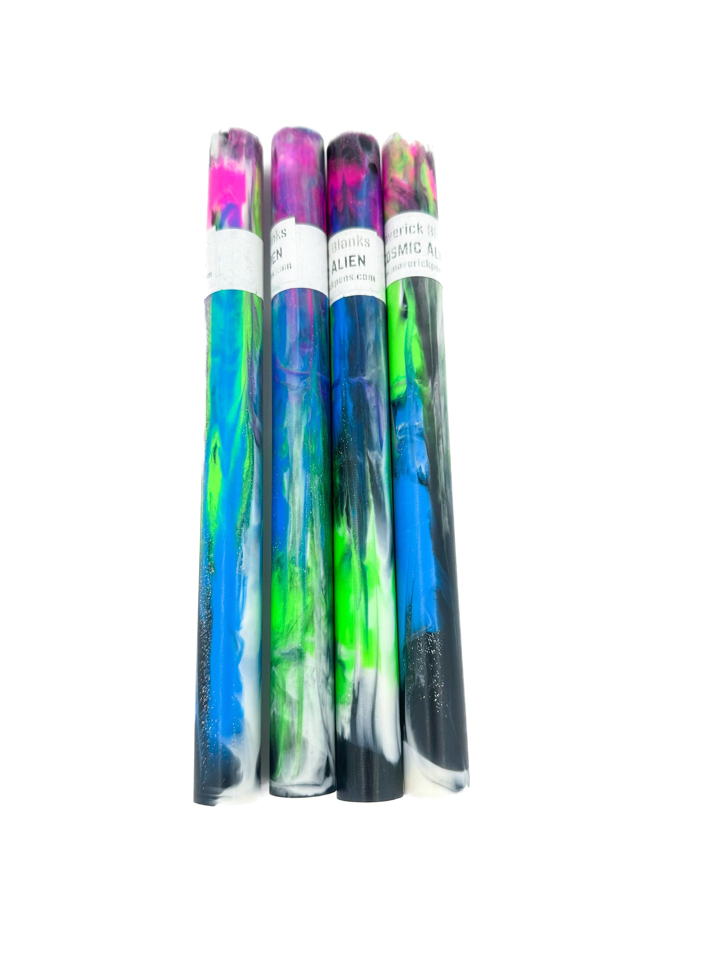 Cosmic Alien Bespoke Pen Blank