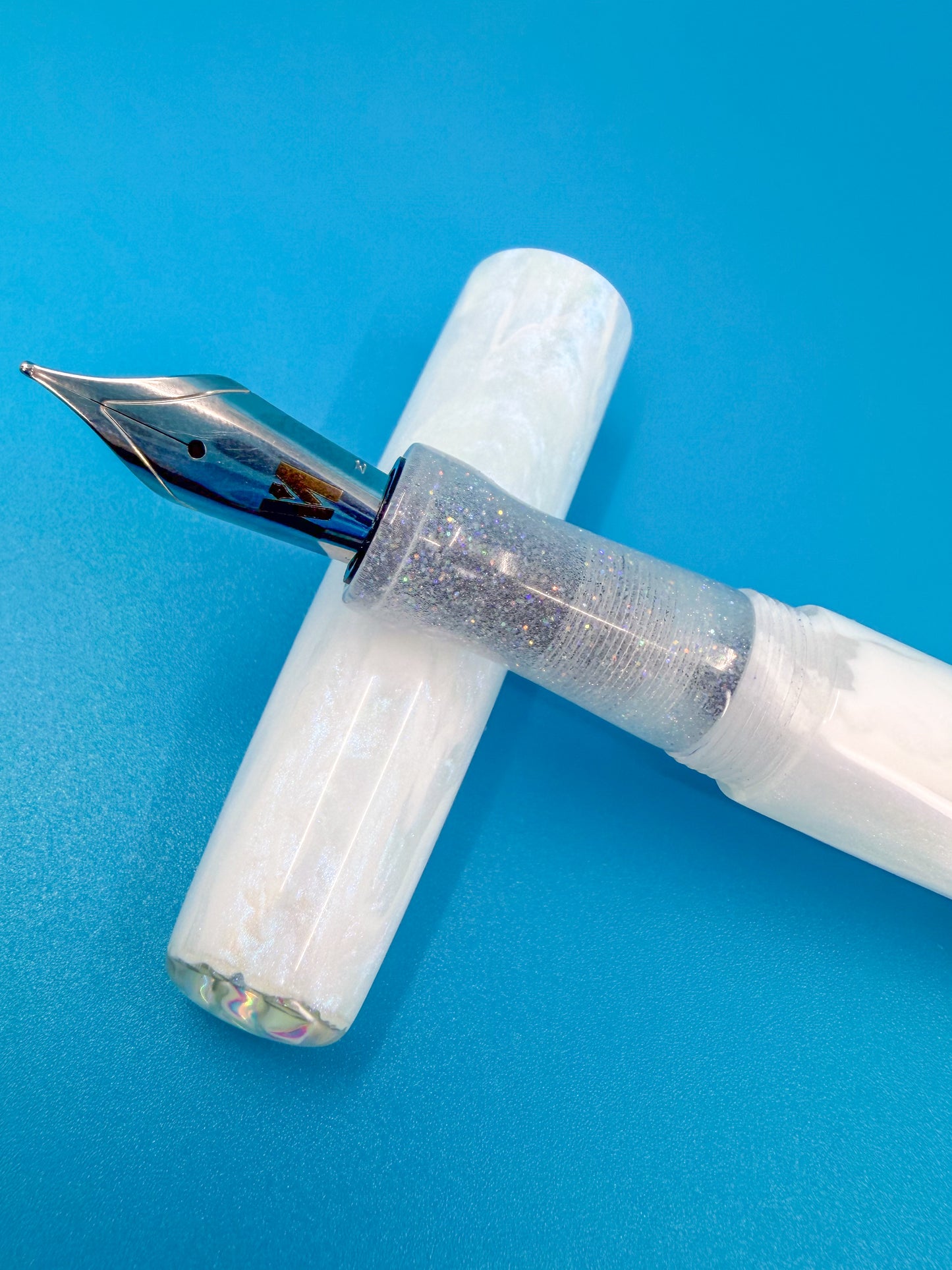 Cloud Dancer 2026 Fountain Pen with Cap Inlay I4