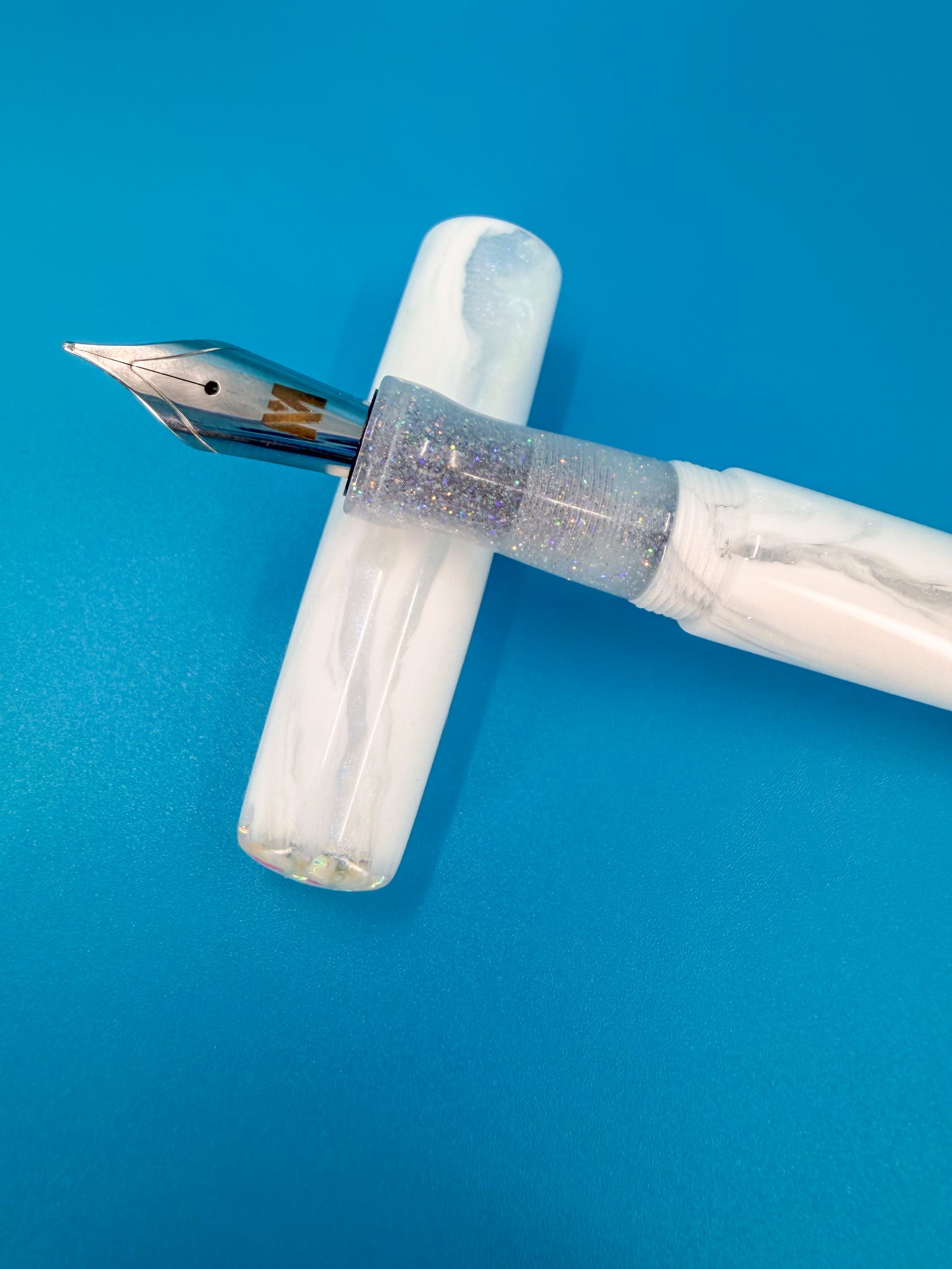 Cloud Dancer 2026 Fountain Pen with Cap Inlay I3