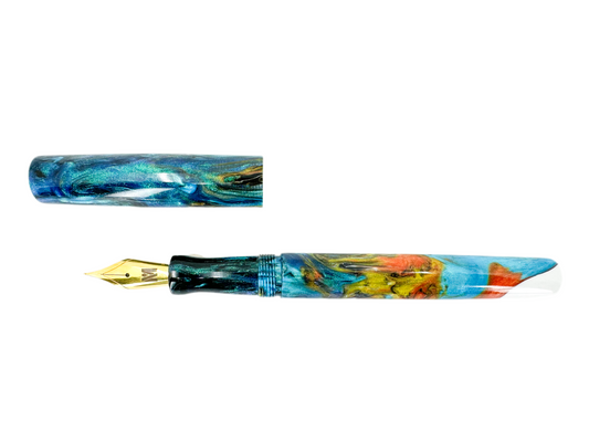 Madagascar Sunset Moth Fountain Pen