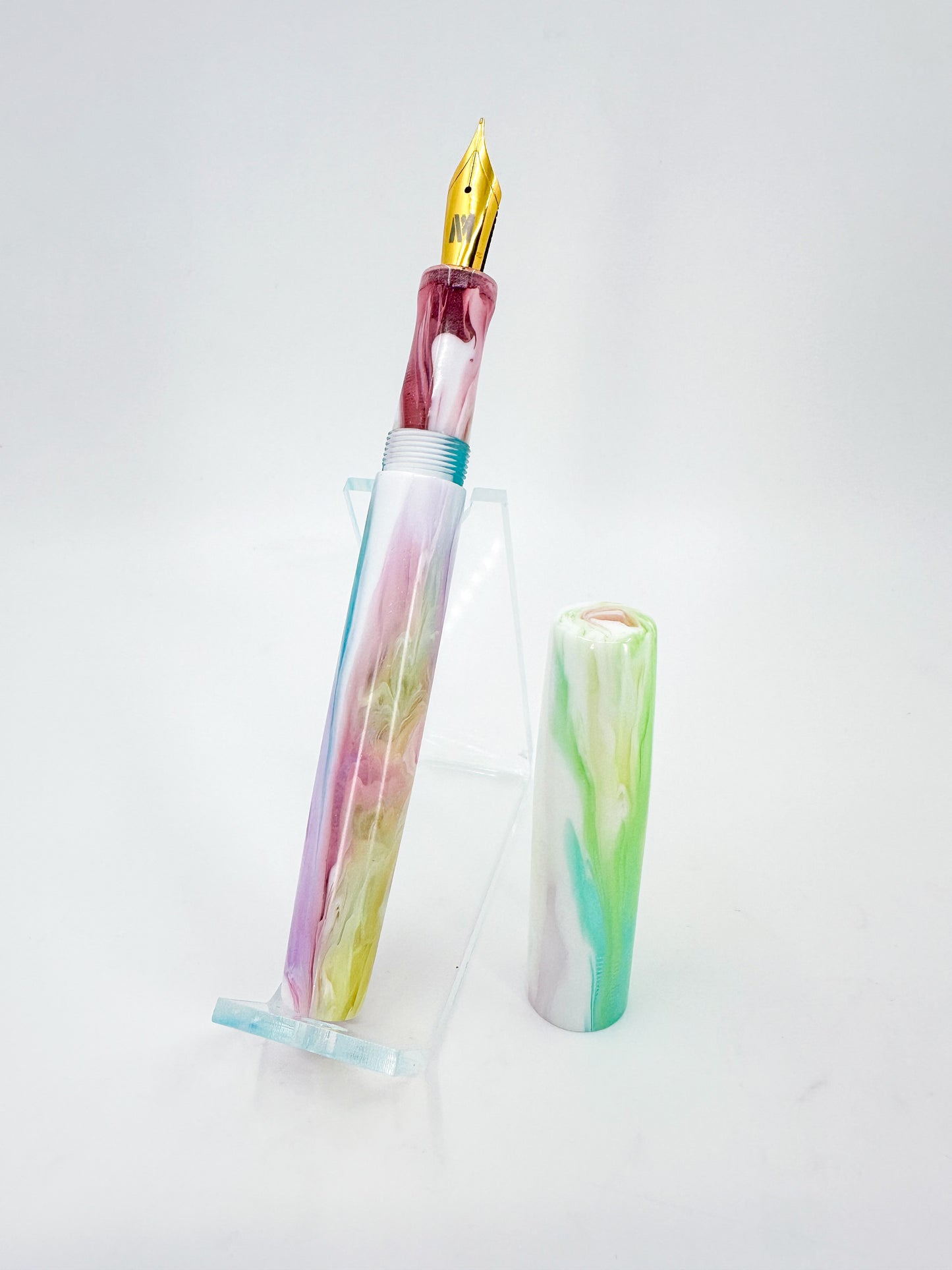 Pastel Prism Sparkle Fountain Pen