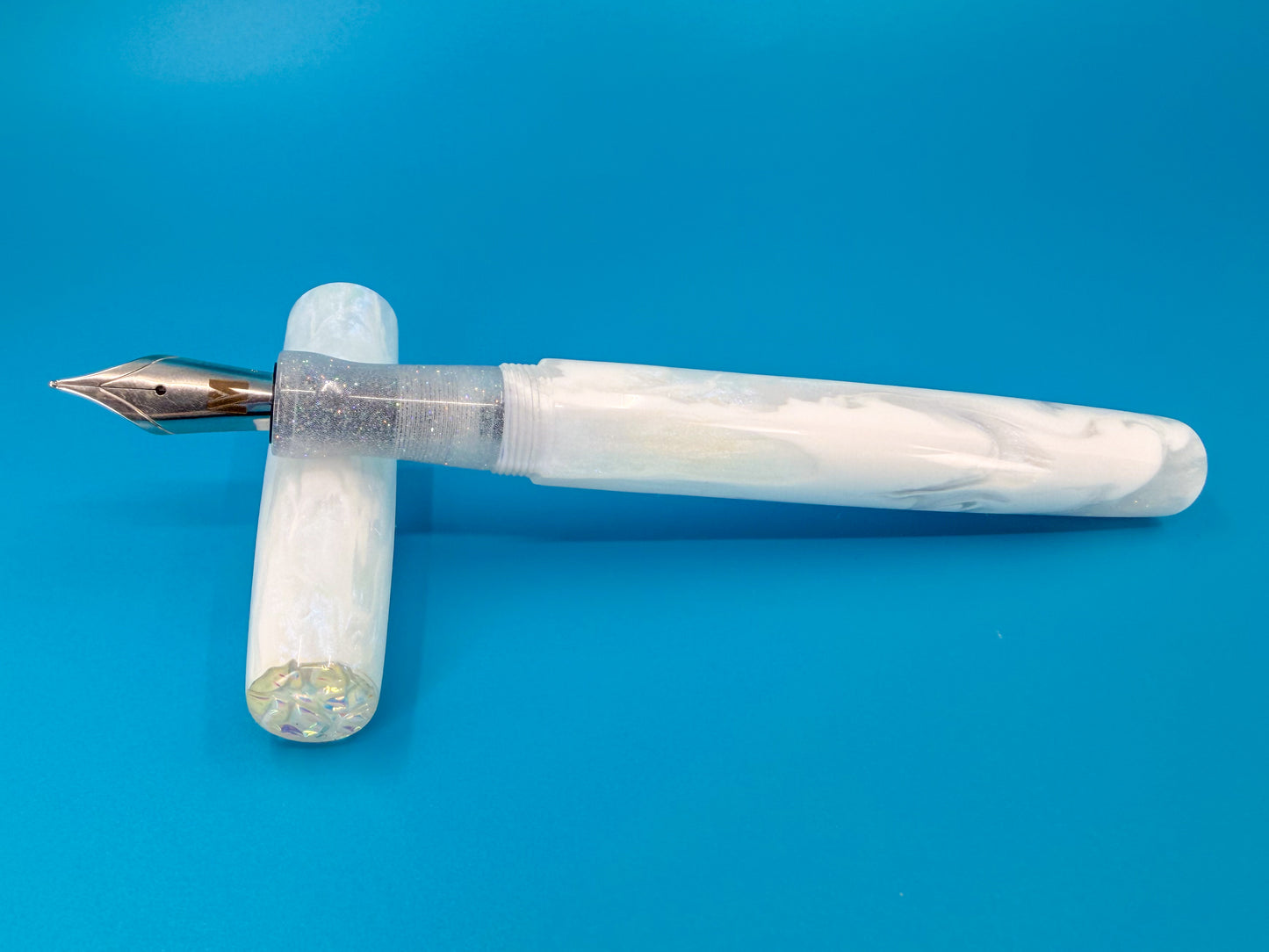 Cloud Dancer 2026 Fountain Pen with Cap Inlay I4