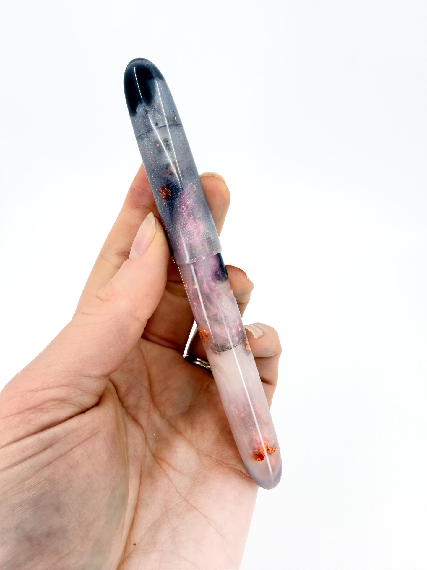 Copper &  Obsidian Fountain Pen: B1