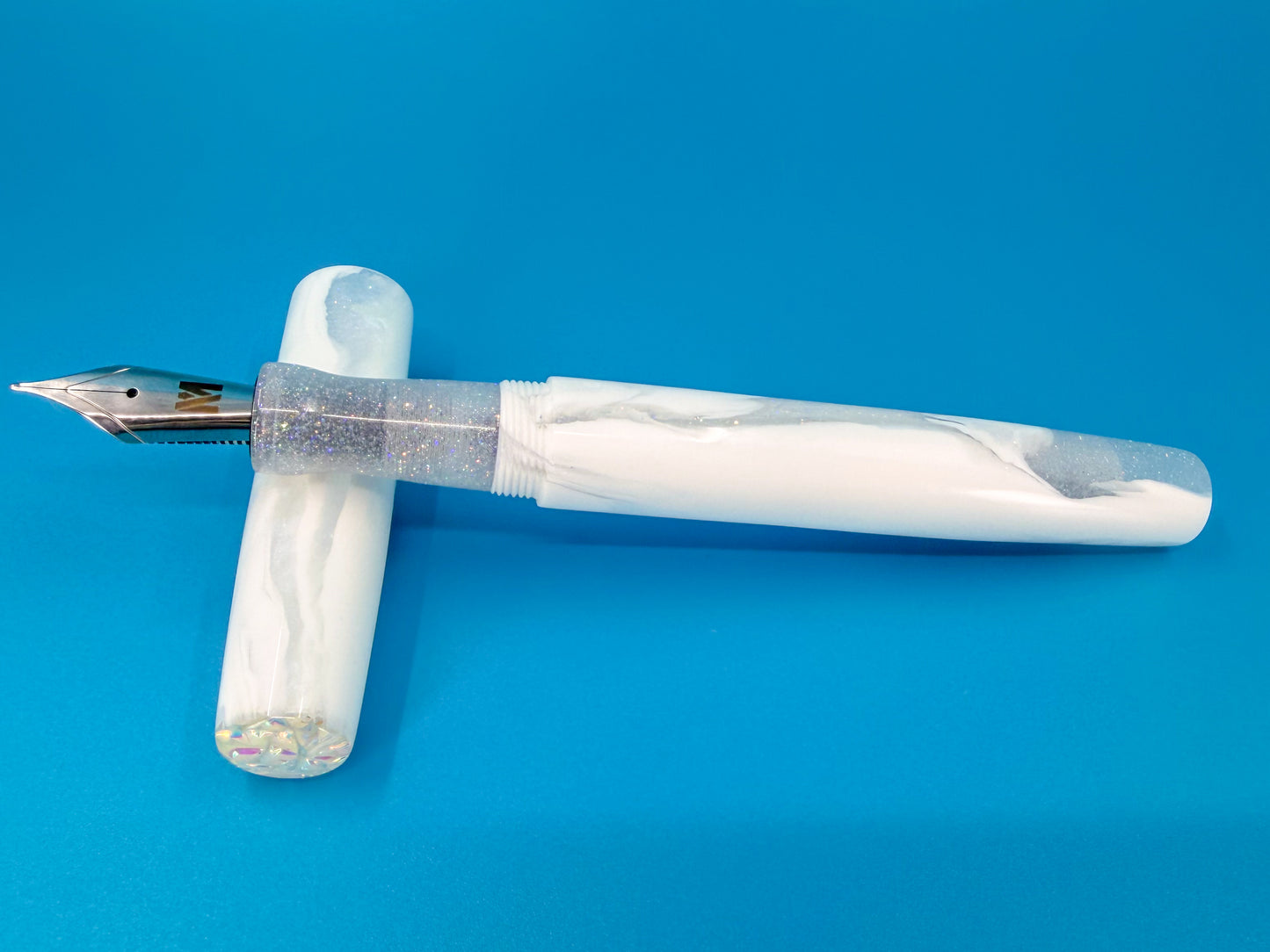 Cloud Dancer 2026 Fountain Pen with Cap Inlay I3