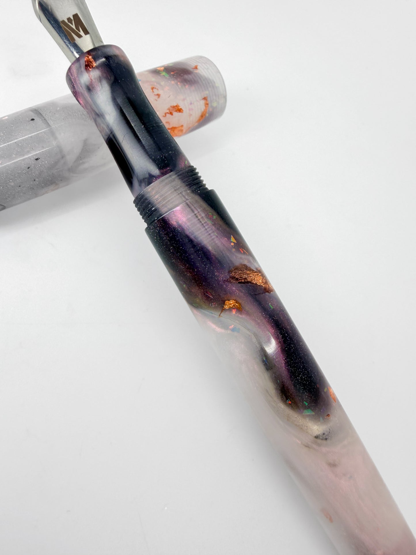 Copper &  Obsidian Fountain Pen: B2