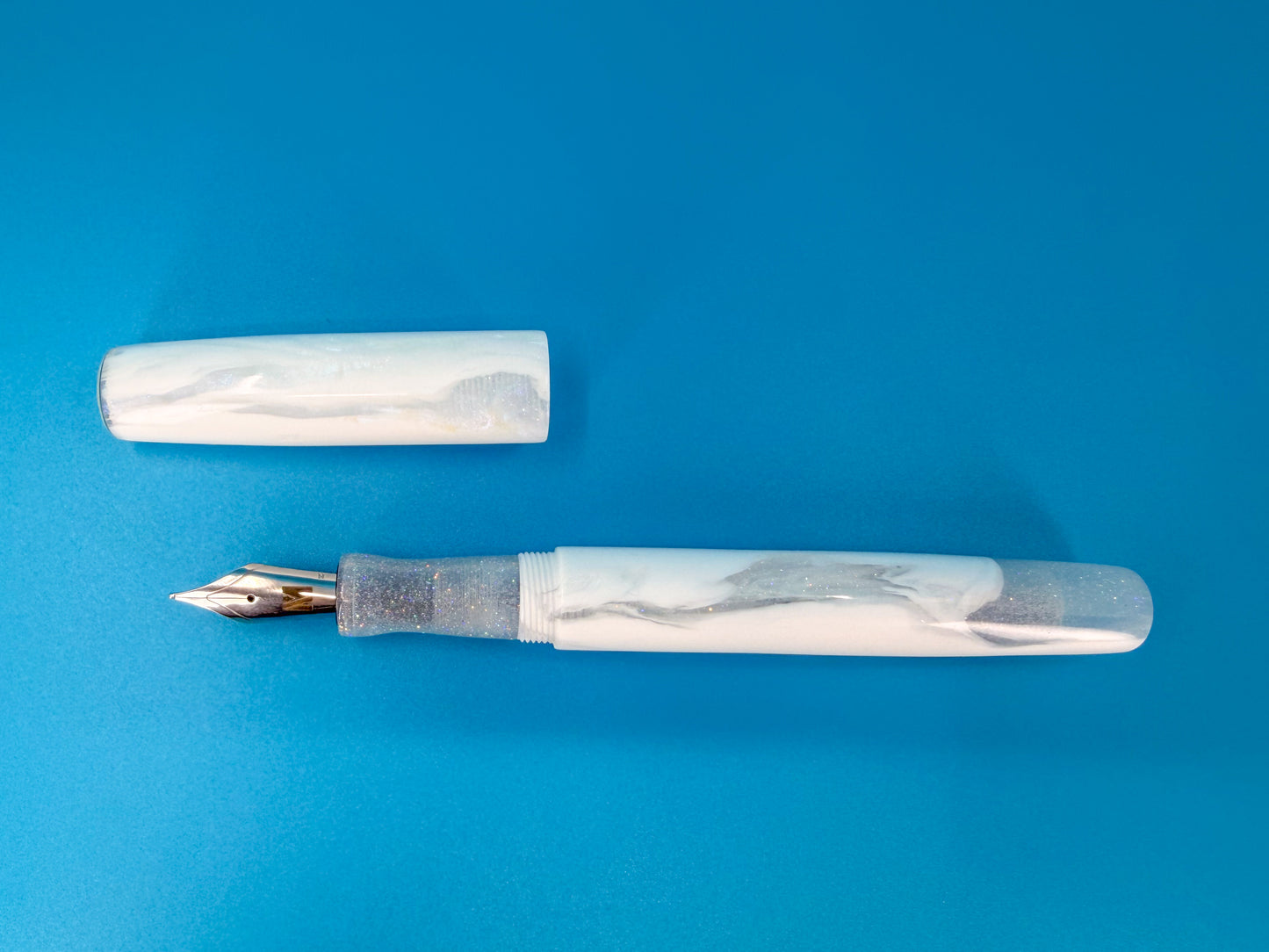 Cloud Dancer 2026 Fountain Pen with Cap Inlay I3