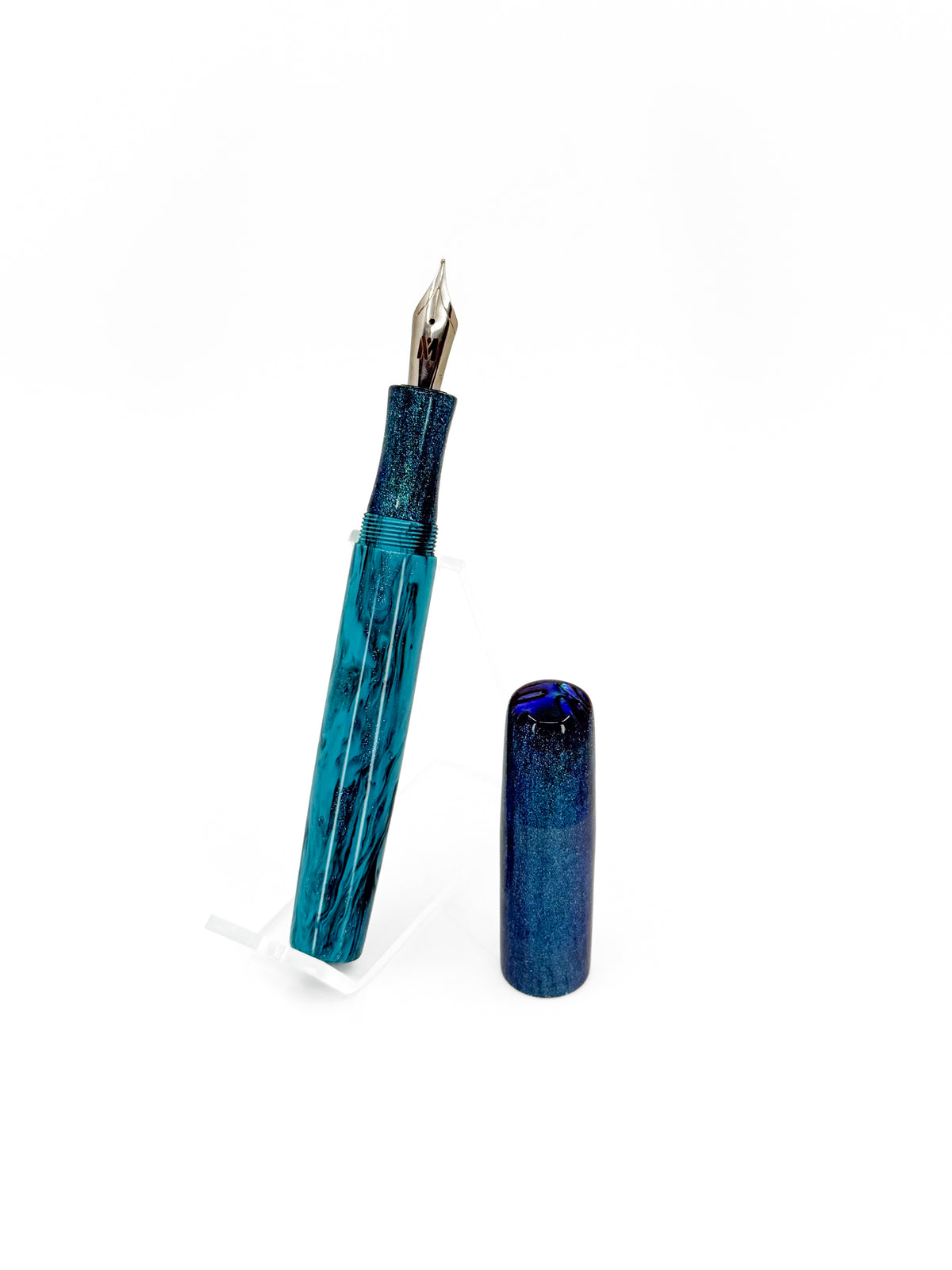 San Francisco Bay M15 Fountain Pen with Abalone Shell Cap Inlay (Copy)