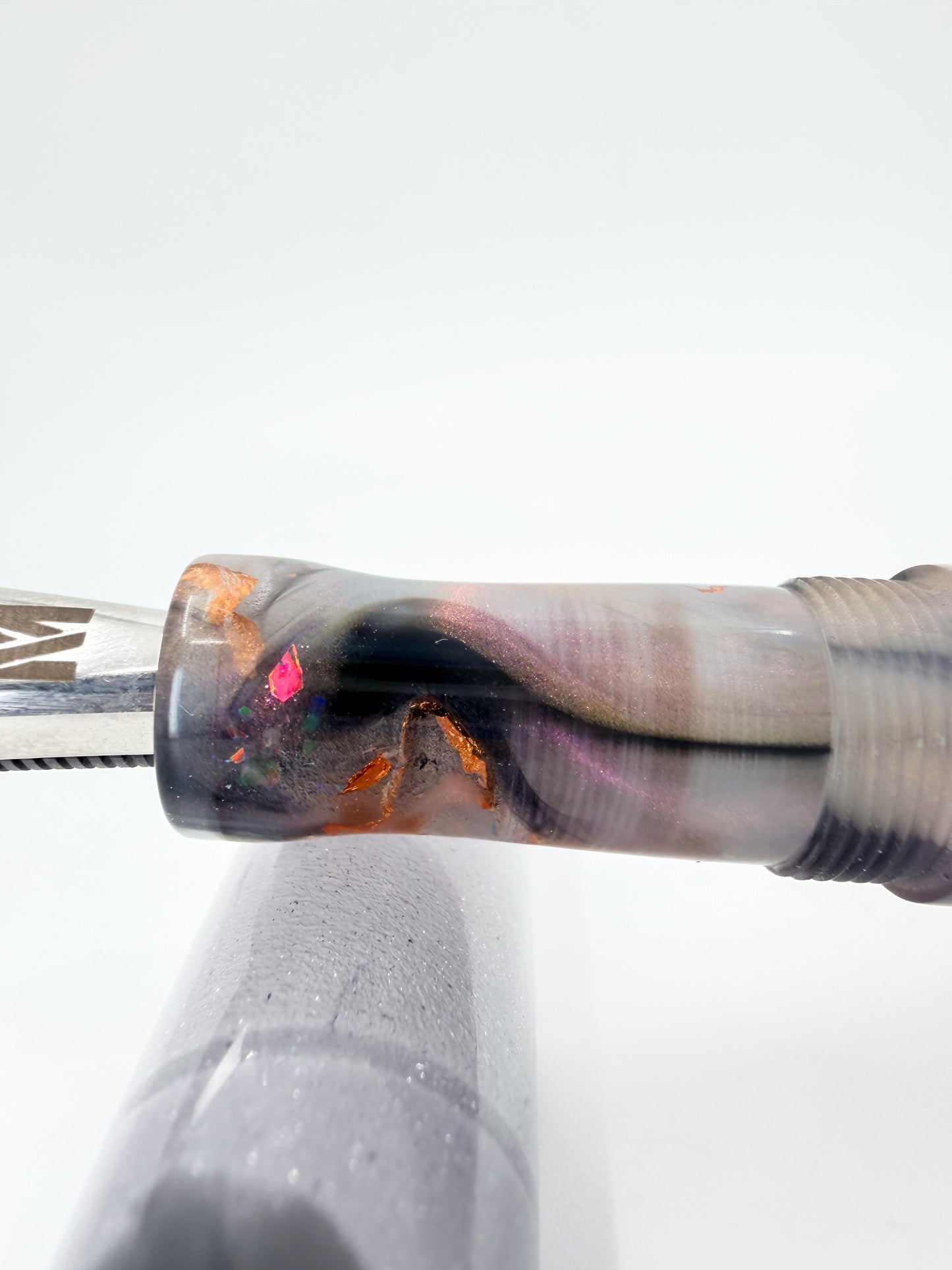 Copper &  Obsidian Fountain Pen: B1