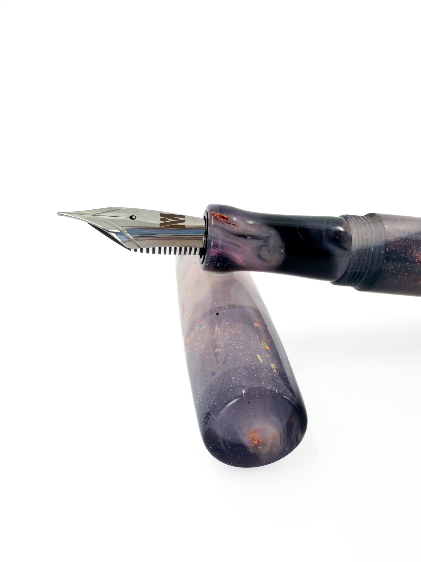 Copper &  Obsidian Fountain Pen: B2