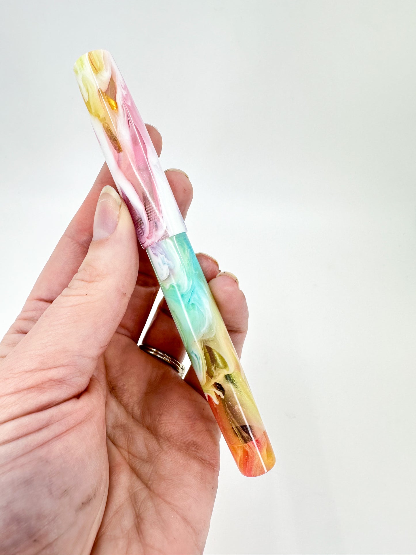 Pastel Prism Sparkle Fountain Pen